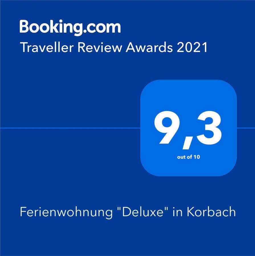 Ferienwohnung "Deluxe" In 코르바흐 외부 사진